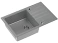 Quadron Ugradna sudopera + oceđivač + sifon Peter 111 GraniteQ HCQP7850SZK