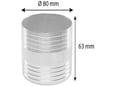 Carmotion Metalni nastavak creva Fi80mm