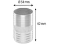 Carmotion Metalni nastavak creva Fi54mm