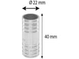 Carmotion Metalni nastavak creva Fi22mm