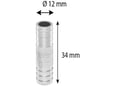 Carmotion Metalni nastavak creva Fi12mm