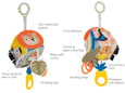 Taf Toys Aktivna igračka Kocka na kačenje 12755