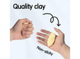 Deli Masa za modeliranje 4 Macaron boje ultra lagana 452g EY003