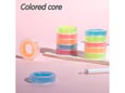 Deli Selotejp neon 12mmx30Yx38mm Set 1/12 EA690