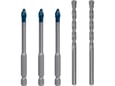 Bosch Set burgija HEX-9 HardCeramic 6 mm 5/1 Expert 2608900596