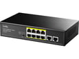 Cudy Switch with 2 Uplink Ports FS1010P 8-Port 10/100M PoE+