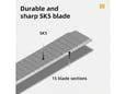 Deli Skalpel standard 18mm EDL003C