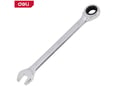 Deli Ključ okast-vilasti sa račnom 15mm EDL34115