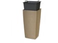 Gardino Saksija Melrose woody 25x25x46.5cm