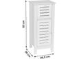 Tendance Kupatilski ormarić - 1 vrata, 1 fioka Santorin 83x36.5x30cm