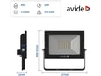 Avide Reflektor Slim LED SMD 2250lm 4K IP65 30W