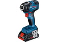 Bosch Akumulatorski udarni odvrtač GDR 18V-200+2x4.0Ah kofer 06019J2107