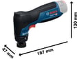 Bosch Aku vibraciona brusilica GSS 12V-32 06019L1000