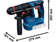 Bosch Akumulatorski elektro-pneumatski čekić / bušilica GBH 18V-18 X - 0611927100