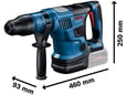 Bosch Akumulatorski elektro-pneumatski čekići za bušenje GBH 18V-36 C - 0611915002