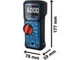 Bosch Digitalni multimetar GDM 600-15 0601077300