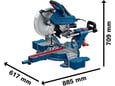 Bosch Stacionarna testera GCM 340-305 D 0601B60000