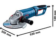 Bosch Ugaona brusilica GWS 27-230 JR 06018C7320