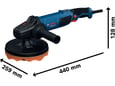 Bosch Ugaona brusilica za poliranje GPO11-180S 06013A2300