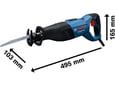 Bosch Univerzalna testera GSA 12-30 - 06016C7000