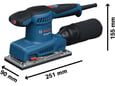 Bosch Vibraciona brusilica GSS 20-18 A 0601070101
