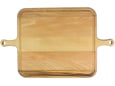 Brezawood Drvena daska za serviranje 35x30 - 2 ručice bukva