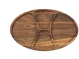 Brezawood Drveni Oval 4 orah