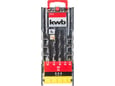 Einhell 3-delni set kofera sa po 5 Burgija za drvo, metal i kamen, 3-8 mm za metal i 4-10 mm za drvo i kamen