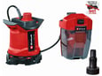 Einhell Akumulatorska pumpa za prljavu vodu GE-DP 18/25 LL Li-Solo