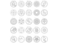 Grafix Bojanka Mandala cveće 25 strana