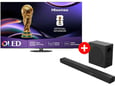 Hisense TV 55A85Q 55" 4K + Hisense Soundbar sa subwooferom HS3100