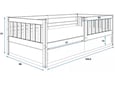 Interbeds Krevet Smart sa fiokom 160x80cm