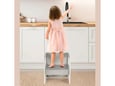 Kinder Home Dečiji sto i stolica Montesori drveni set 3u1