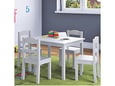 Kinder Home Dečiji sto sa 4 stolice drveni set za igru i učenje