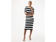 Mexx Ženska majica kratak rukav Striped ottoman top MF007700861W-193920