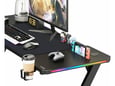 Pulssar Gejmerski sto 160cm sa RGB svetlom GT-028C + poklon gaming podloga