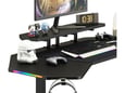 Pulssar Gejmerski sto 180cm sa RGB svetlom GT-031C + poklon gaming podloga