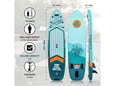 TOURUS SUP daska na naduvavanje TS-MG02 320x81x15 cm