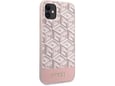 GUESS ovitek G-Cube za iPhone 11, roza, GUHMN61HGCFSEP
