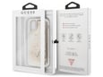 GUESS silikonski ovitek za iPhone 11, prozorna z zlatimi bleščicami, GUHCN61GLHFLGO