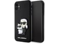 KARL LAGERFELD ovitek IML NFT Full Bodies za iPhone 11, črna, KLHCN61SANKCPK