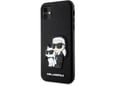 KARL LAGERFELD ovitek IML NFT Full Bodies za iPhone 11, črna, KLHCN61SANKCPK