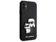 KARL LAGERFELD ovitek IML NFT Full Bodies za iPhone 11, črna, KLHCN61SANKCPK