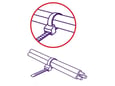 USE Plastične vezice CT 250/4,8B