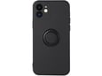 ONASI silikonski ovitek Liquid Ring za Xiaomi Redmi 10 4G, črna