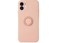 ONASI silikonski ovitek Liquid Ring za Xiaomi Redmi Note 12 4G, roza