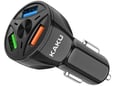 KAKU avtomobilski polnilec KSC-486, 20 W, QC 3.0, 3x USB-A