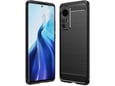 HAVANA silikonski ovitek za Xiaomi 12T, mat karbonsko črna