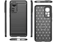 HAVANA silikonski ovitek za Xiaomi 12T, mat karbonsko črna