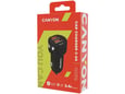 CANYON avtomobilski polnilec C-04 CNE-CCA04B, 12 W, 2x USB-A